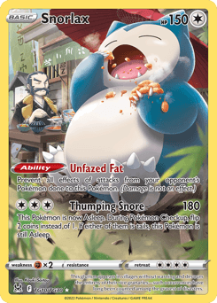 Snorlax TG10/30 — Lost Origin Trainer Gallery