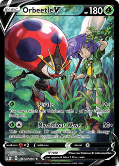 Orbeetle V TG12/30 — Lost Origin Trainer Gallery