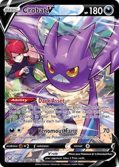 Crobat V TG20/30 — Lost Origin Trainer Gallery
