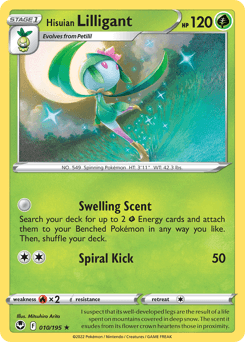Hisuian Lilligant 10/195 — Silver Tempest