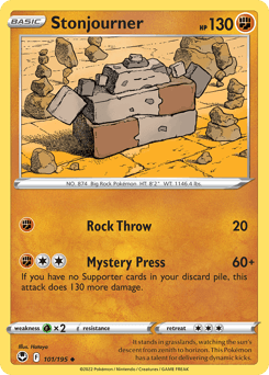 Stonjourner 101/195 — Silver Tempest