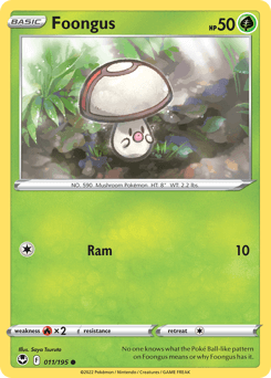 Foongus 11/195 — Silver Tempest
