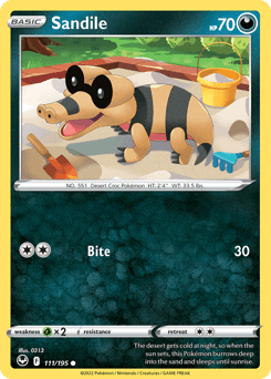 Sandile 111/195 — Silver Tempest