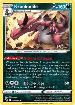 Krookodile 113/195 — Silver Tempest