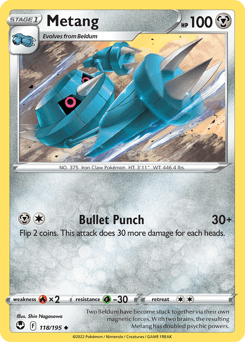 Metang 118/195 — Silver Tempest