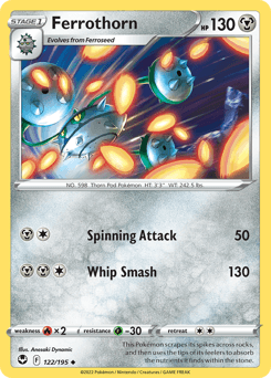 Ferrothorn 122/195 — Silver Tempest