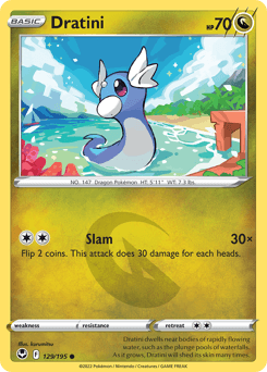 Dratini 129/195 — Silver Tempest