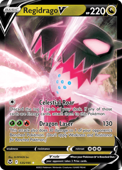 Regidrago V 135/195 — Silver Tempest