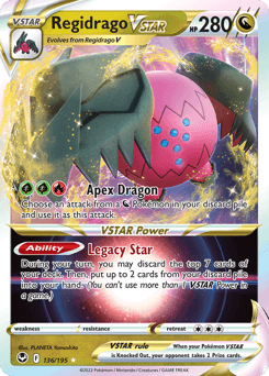 Regidrago VSTAR 136/195 — Silver Tempest