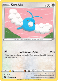 Swablu 142/195 — Silver Tempest