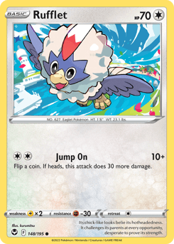 Rufflet 148/195 — Silver Tempest