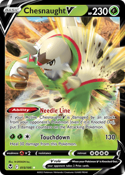 Chesnaught V 15/195 — Silver Tempest