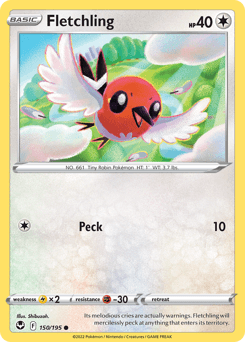Fletchling 150/195 — Silver Tempest
