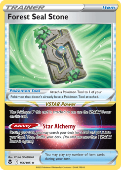 Forest Seal Stone 156/195 — Silver Tempest