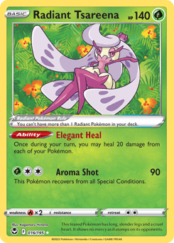 Radiant Tsareena 16/195 — Silver Tempest