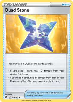 Quad Stone 163/195 — Silver Tempest