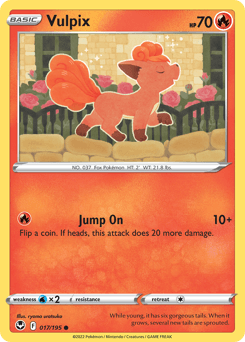 Vulpix 17/195 — Silver Tempest