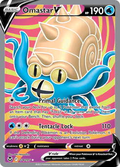 Omastar V 174/195 — Silver Tempest