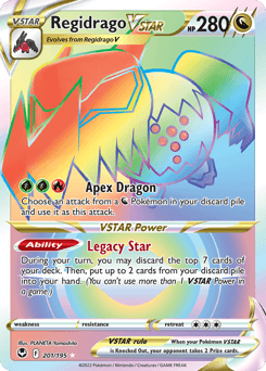 Regidrago VSTAR 201/195 — Silver Tempest