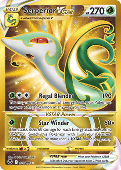 Serperior VSTAR 210/195 — Silver Tempest