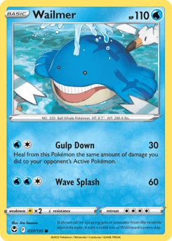 Wailmer 37/195 — Silver Tempest