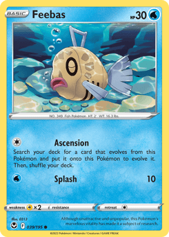 Feebas 39/195 — Silver Tempest