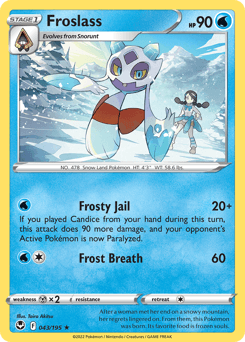 Froslass 43/195 — Silver Tempest
