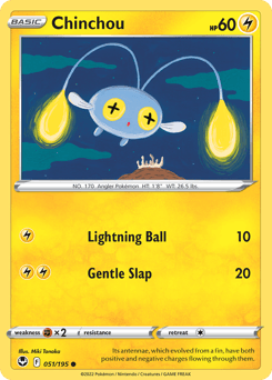 Chinchou 51/195 — Silver Tempest
