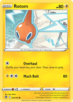 Rotom 53/195 — Silver Tempest