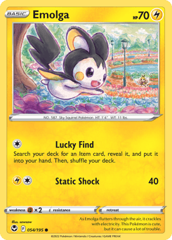 Emolga 54/195 — Silver Tempest