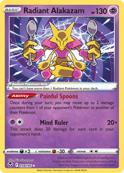 Radiant Alakazam 59/195 — Silver Tempest