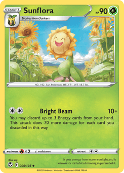 Sunflora 6/195 — Silver Tempest