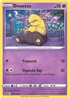 Drowzee 60/195 — Silver Tempest