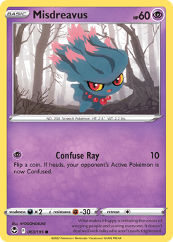 Misdreavus 63/195 — Silver Tempest
