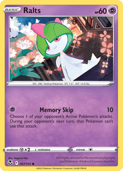 Ralts 67/195 — Silver Tempest