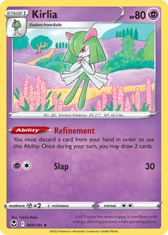 Kirlia 68/195 — Silver Tempest