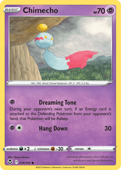 Chimecho 74/195 — Silver Tempest
