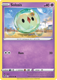 Solosis 76/195 — Silver Tempest
