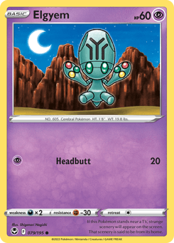 Elgyem 79/195 — Silver Tempest