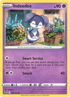 Indeedee 86/195 — Silver Tempest