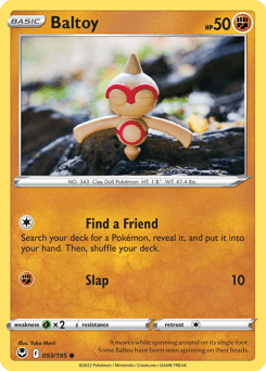 Baltoy 93/195 — Silver Tempest