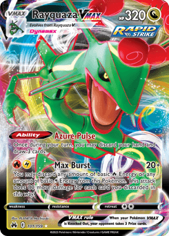 Rayquaza VMAX 101/159 — Crown Zenith