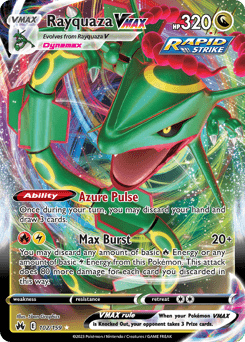 Rayquaza VMAX 102/159 — Crown Zenith