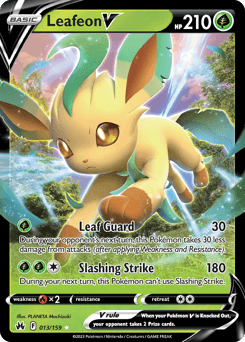 Leafeon V 13/159 — Crown Zenith