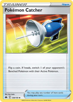 Pokémon Catcher 138/159 — Crown Zenith