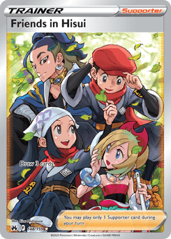 Friends in Hisui 148/159 — Crown Zenith