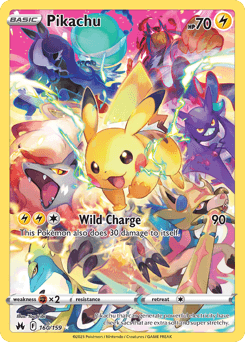 Pikachu 160/159 — Crown Zenith