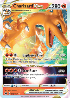 Charizard VSTAR 19/159 — Crown Zenith