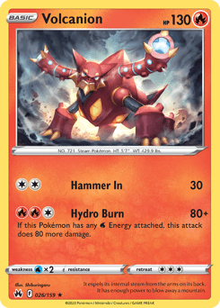 Volcanion 26/159 — Crown Zenith
