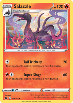 Salazzle 28/159 — Crown Zenith